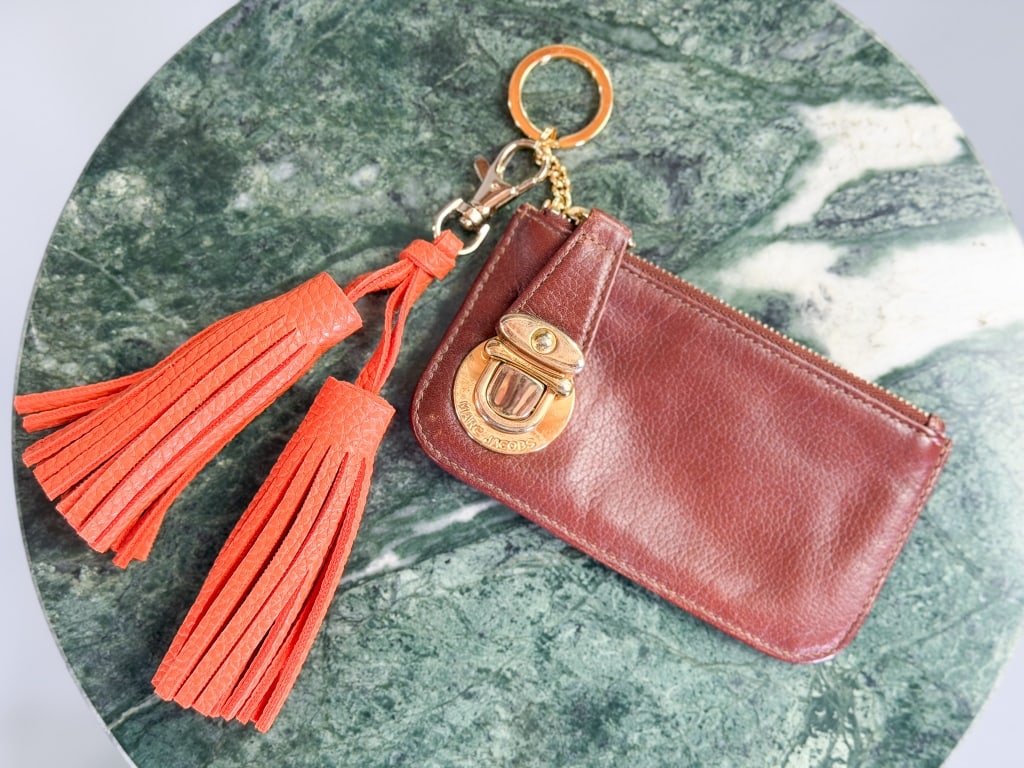 Vintage Marc Jacobs Leather Card Key Case Wallet
