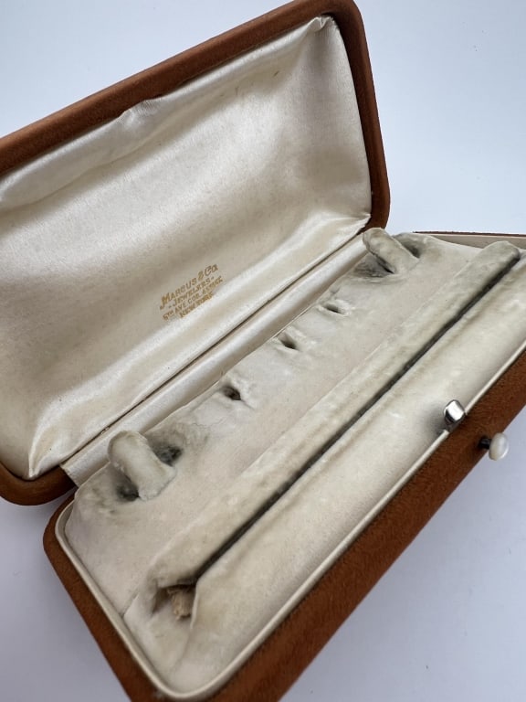 Antique C 1910 Marcus & Co Jewelry Box (1 of 6)