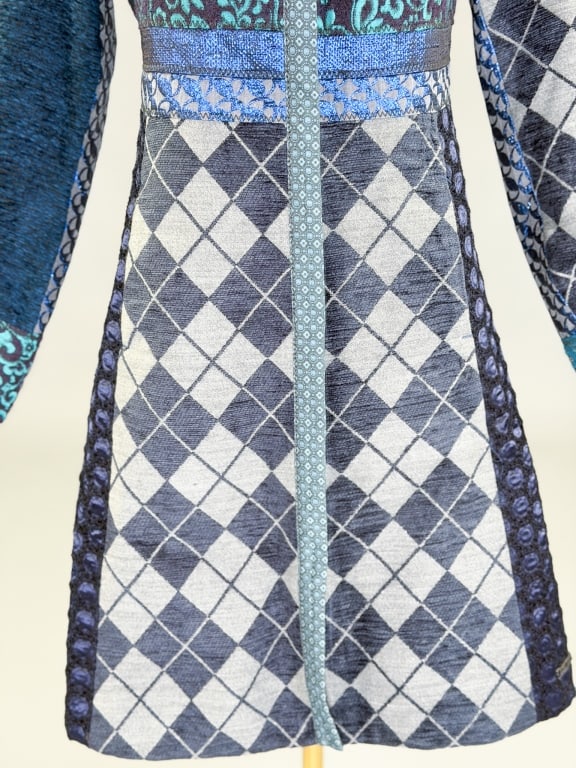 Vintage 2000s Desigual Patchwork Coat Jacket - 3