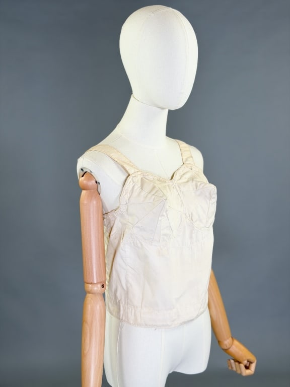 Vintage Hand Made Cone Bra Brassiere Corset Top (1 of 8)