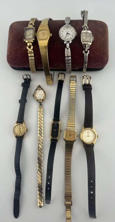 Collection Antique & Vintage Watches Includ Omega (1 of 9)