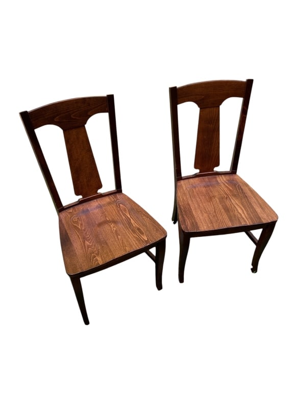 Pair of Craftsman or Mission Style Side Chairs (1 of 4)