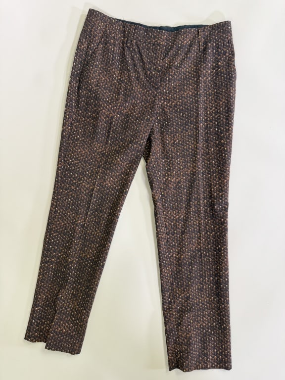 Vintage 2000s Prada Printed Trousers Pants (1 of 6)