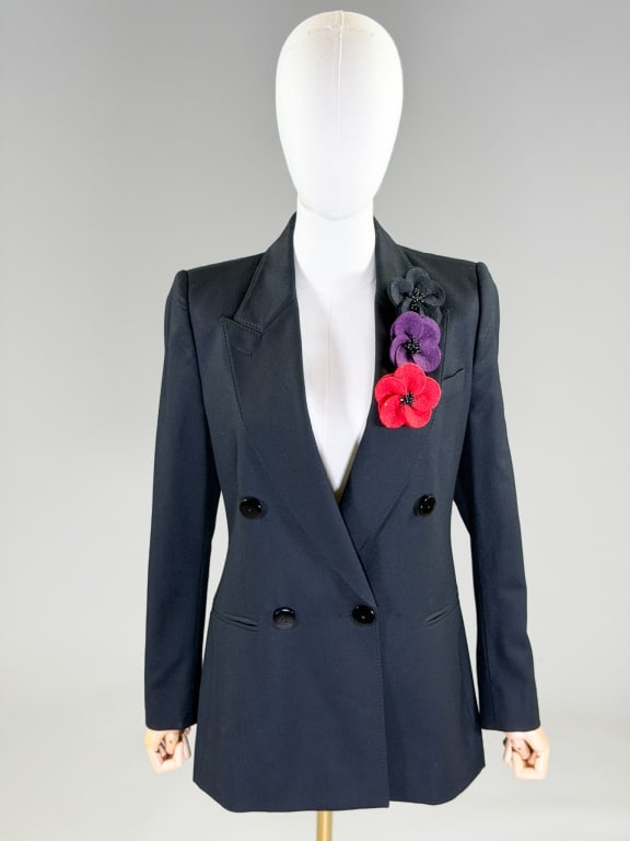 Stella McCartney Wool Floral Blazer Jacket (1 of 6)