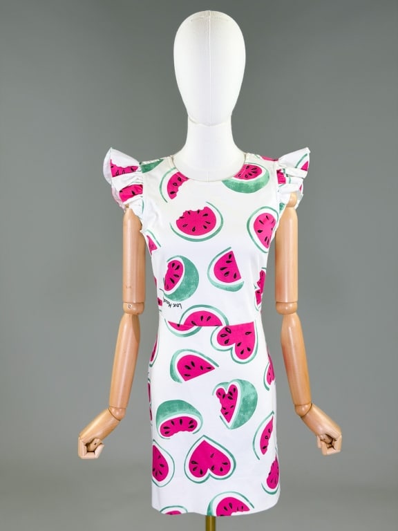 Vintage Love Moschino Watermelon Print Dress (1 of 7)