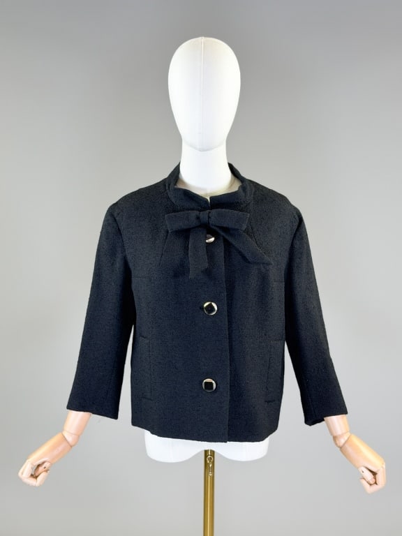Vintage 1960s Pierre Cardin Wool Mod Blazer Jacket (1 of 7)