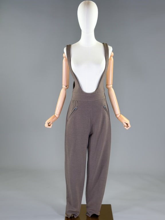 Vintage 1990s Thierry Mugler Knit One Pc Jumpsuit (1 of 9)