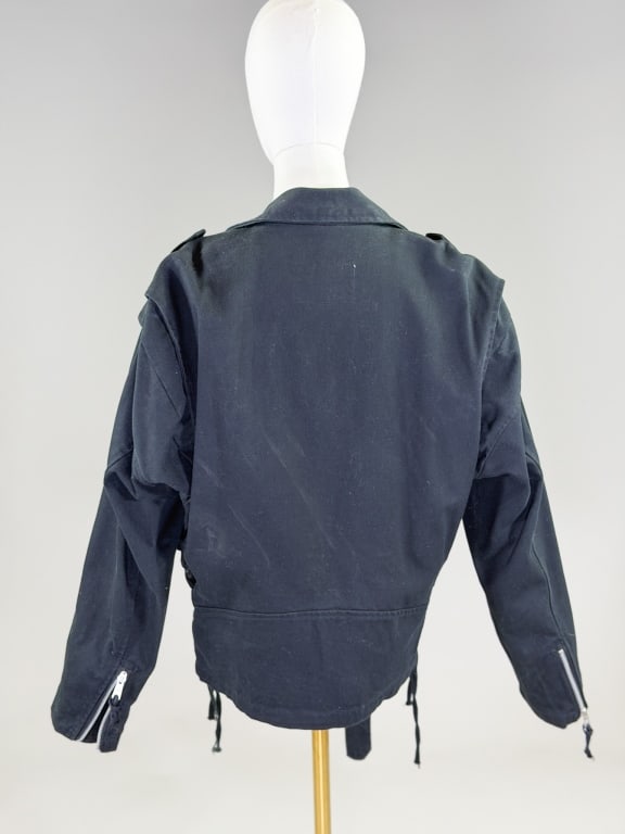 Vintage 1990s Camel Cigarette Cotton Biker Jacket - 7