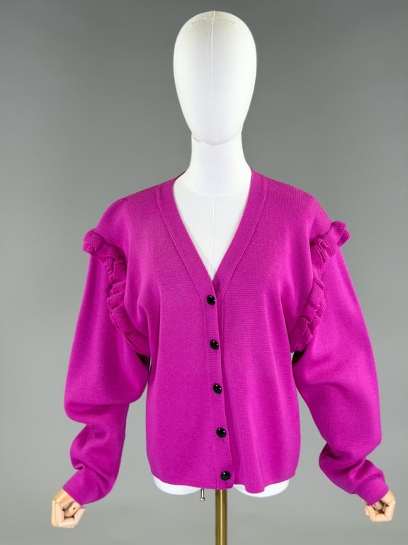 Vintage Emanuel Ungaro Knit Cardigan Sweater (1 of 9)