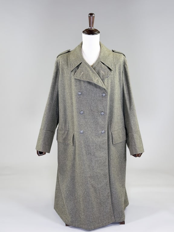 Vintage Military Wool Double Breasted Overcoat (1 of 7)