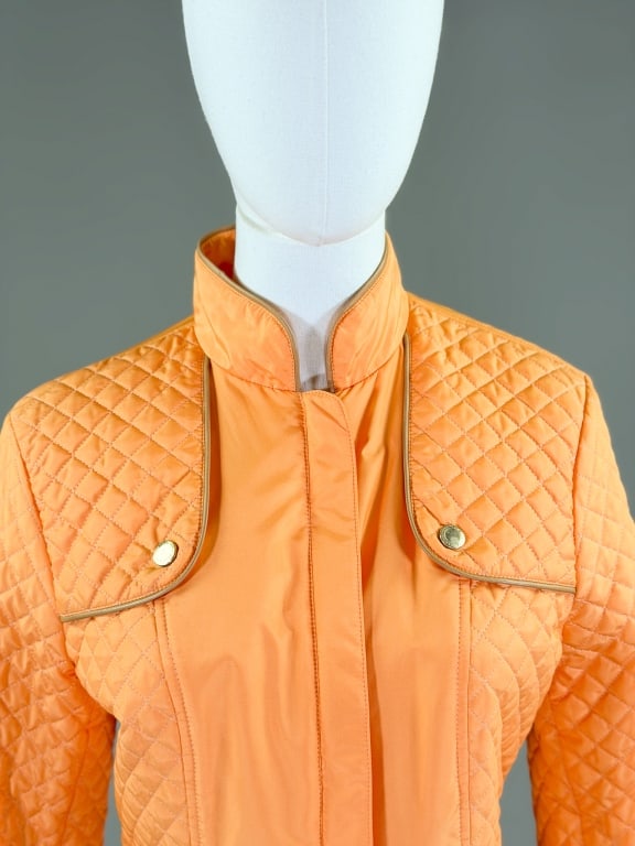 Les Copains Nylon Quilted Zip-Front Jacket - 2