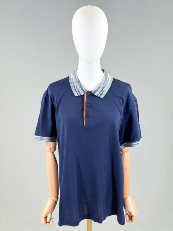 Vintage 2000s Missoni Knit Polo Shirt (1 of 7)