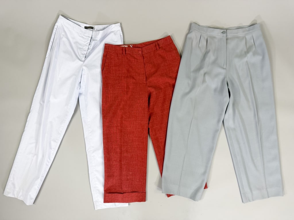 Collection of Three Vintage Pants Trousers (1 of 6)