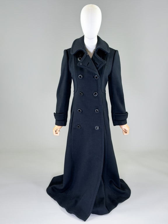 Vintage Wool Double Breasted Button Front Coat (1 of 6)