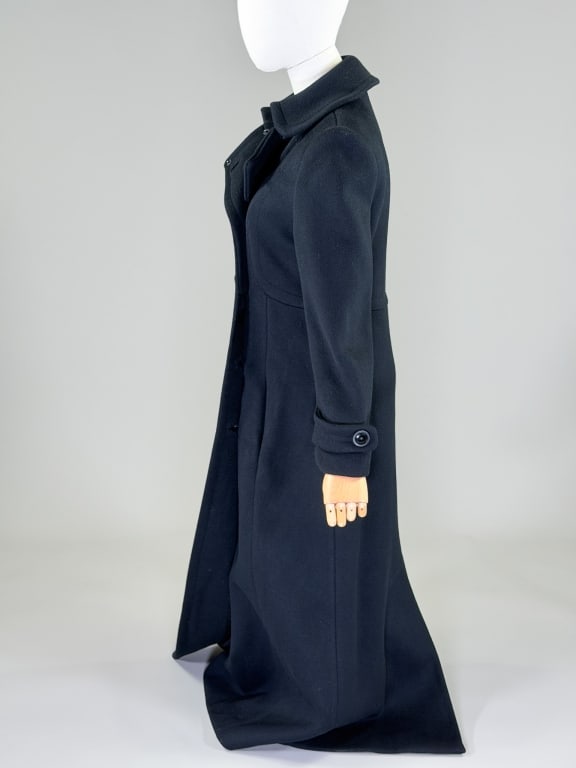 Vintage Wool Double Breasted Button Front Coat - 6