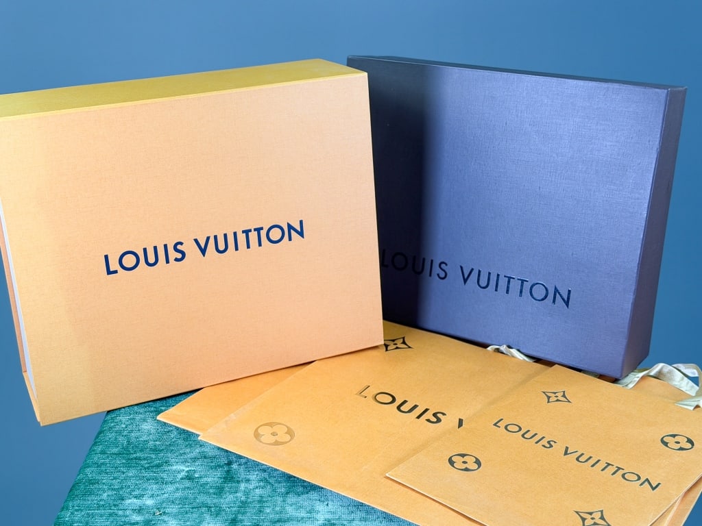 Collection of Louis Vuitton Boxes & Shopping Bags (1 of 9)