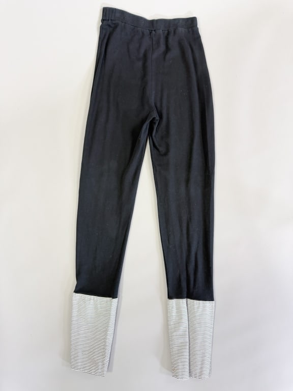 Vintage 1980s Issey Miyake Knit Stretch Pant (1 of 5)
