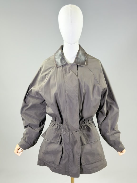 Vintage 1990s Loro Piana Nylon Windbreaker Jacket (1 of 9)