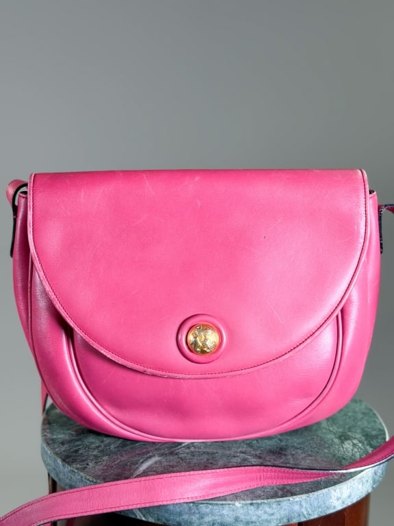 Vintage Salvatore Ferragamo Leather Cross Body Bag (1 of 9)