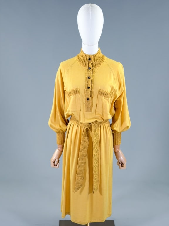 Vintage 1970s Missoni Wool Knit Dress (1 of 8)