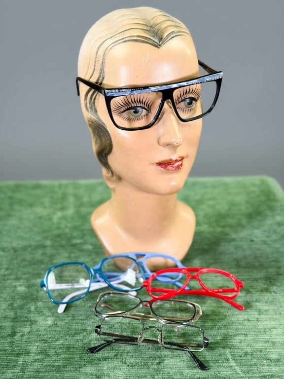 Collection of Vintage 1970s-1980s Frames Glasses (1 of 10)