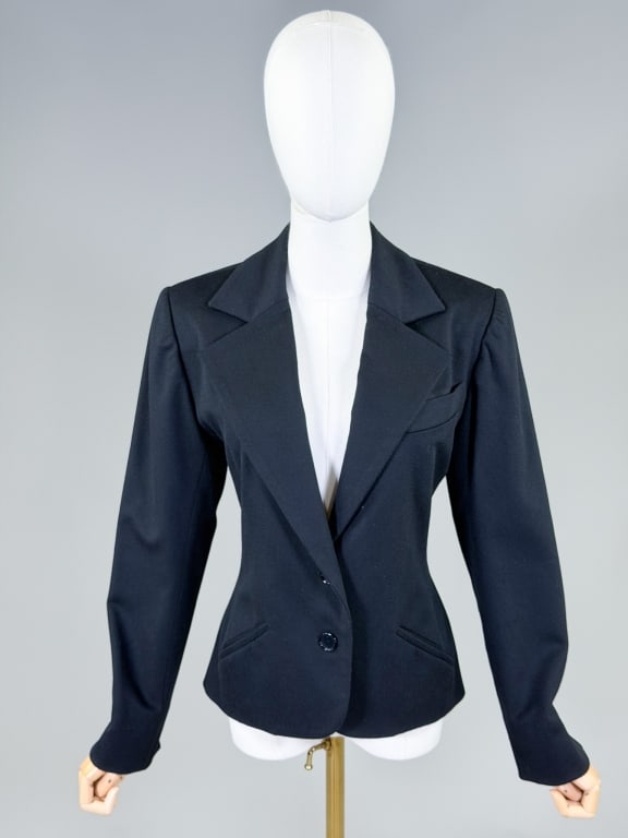 Vintage 1980s Gres Boutique Wool Blazer Jacket (1 of 6)