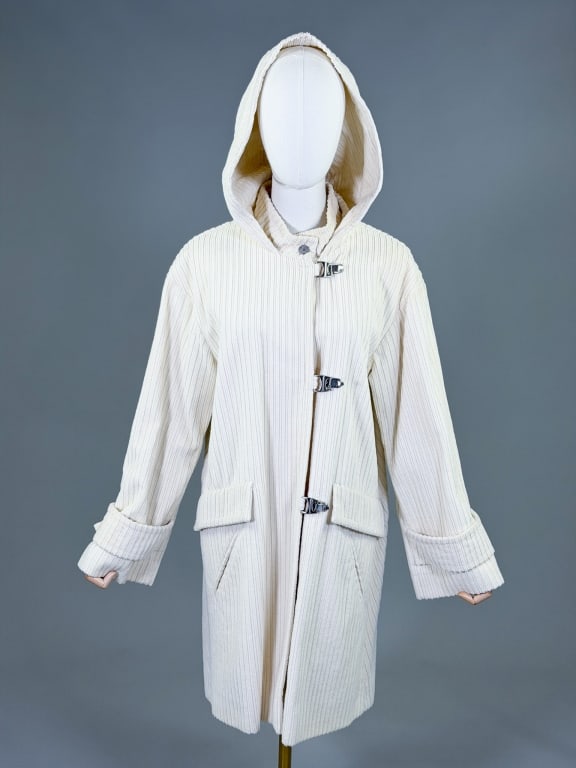 Vintage 1990s Claude Montana Corduroy Jacket Coat (1 of 7)