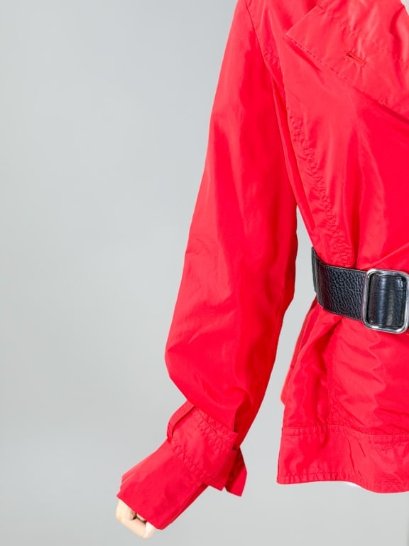 KaufmanFranco Nylon Belted Jacket - 4