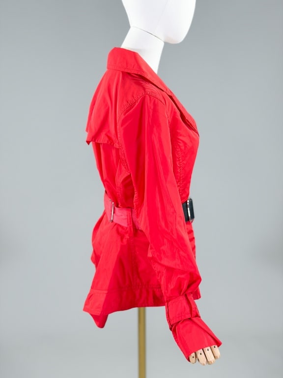 KaufmanFranco Nylon Belted Jacket - 5