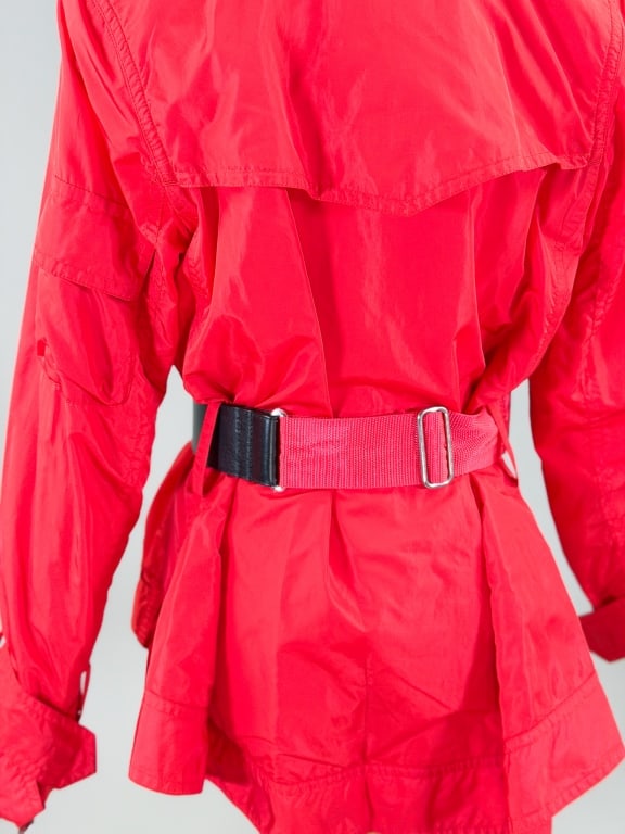KaufmanFranco Nylon Belted Jacket - 7
