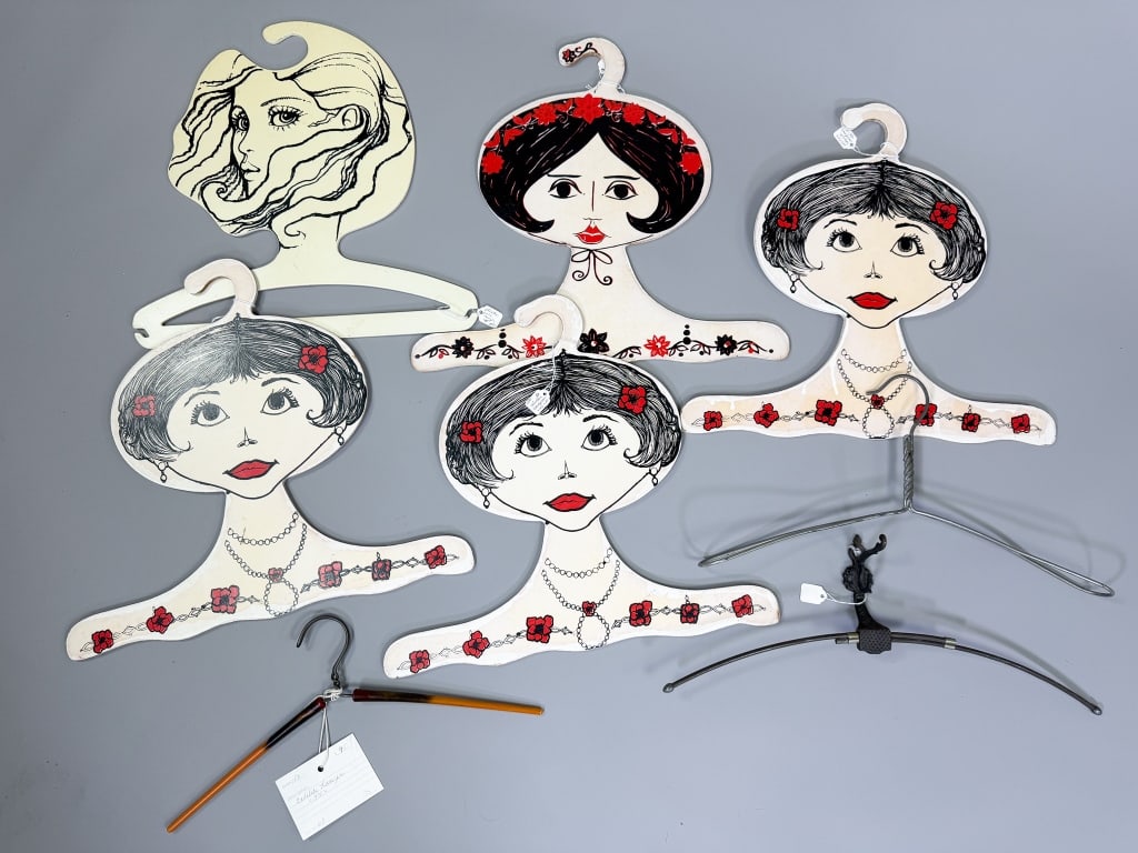 Collection of Vintage Novelty Clothing Hangers (1 of 9)