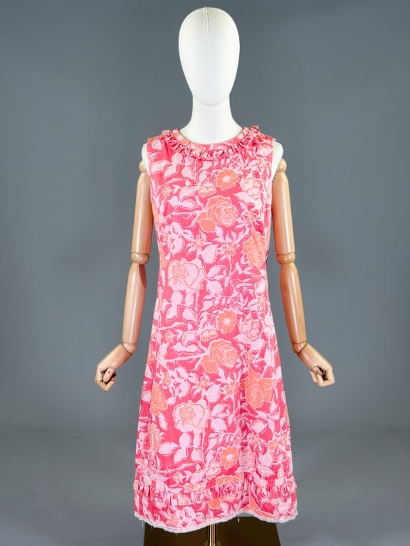 Vintage 1960s Lilly Pulitzer Floral Shift Dress (1 of 8)