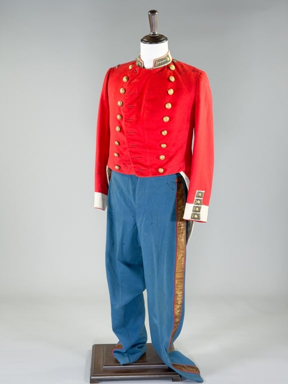 Antique Wool British Military Hussar Jacket Set (1 of 11)