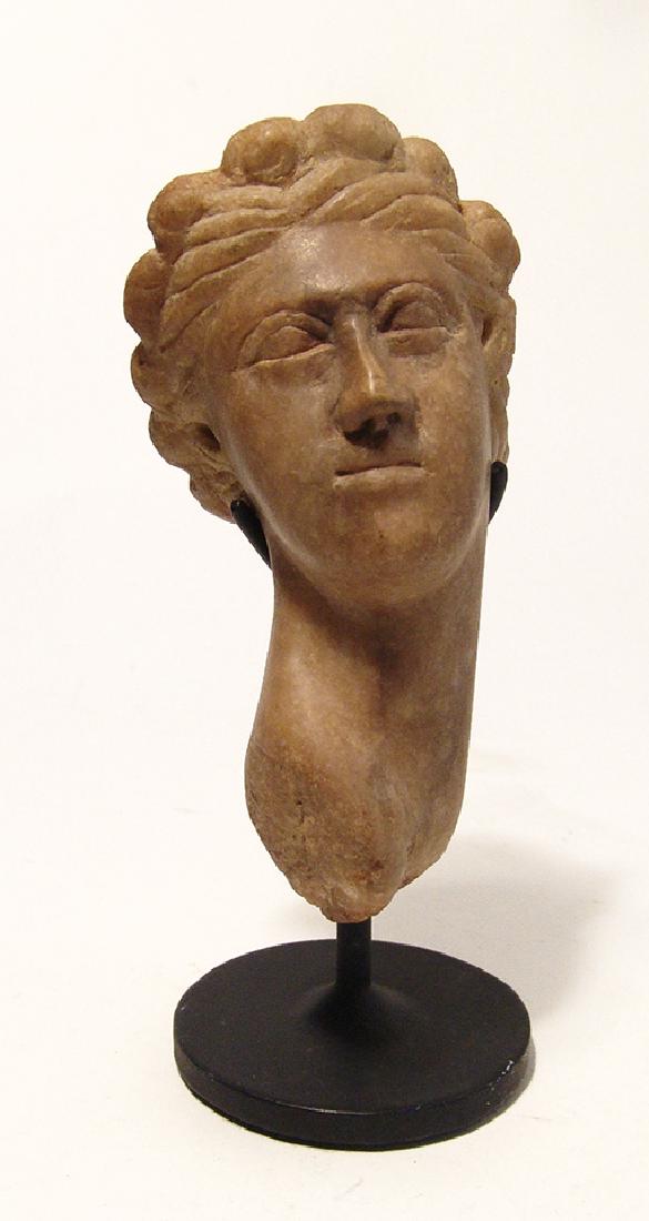 A lovely Roman marble head of Aphrodite (1 of 6)