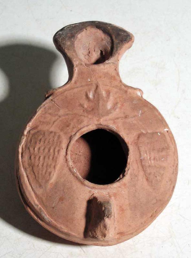 A fine Roman Samarian Hills type oil lamp (1 of 3)