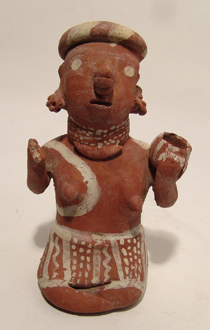 A handsome Nayarit Ixtlan del Rio style seated woman (1 of 4)