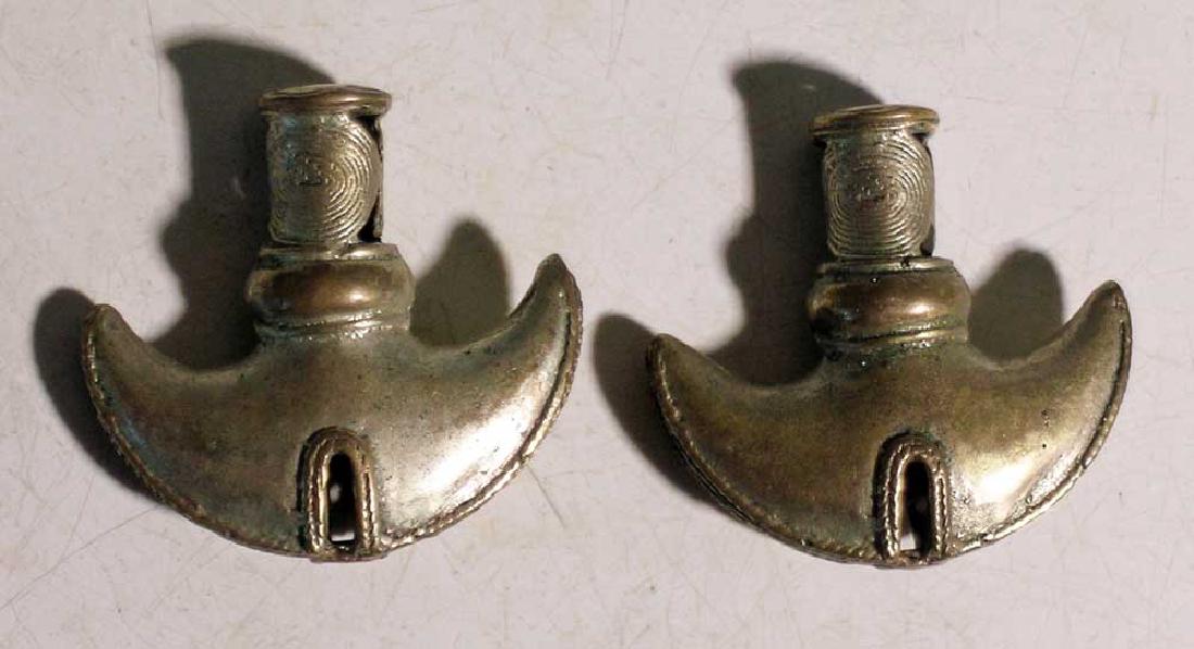 Matched pair of Tairona 'Anchor' pendants from Colombia (1 of 1)