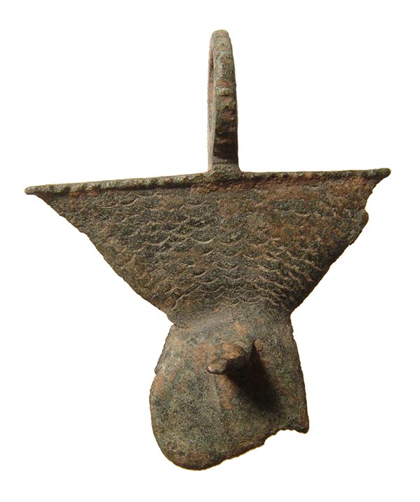 A Roman bronze phallic amulet (1 of 3)