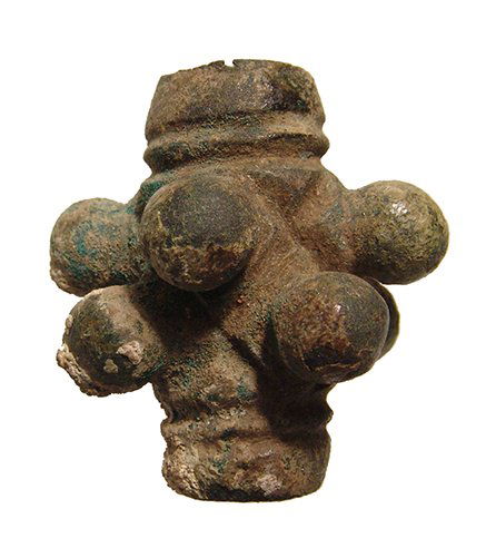A Near Eastern lobed bronze mace head (1 of 4)