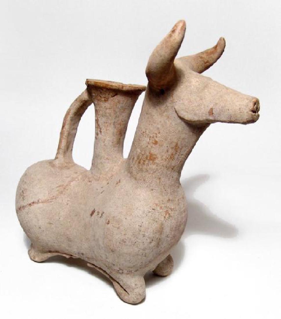An Amlash Rhyton in the form of a kneeling bull (1 of 5)