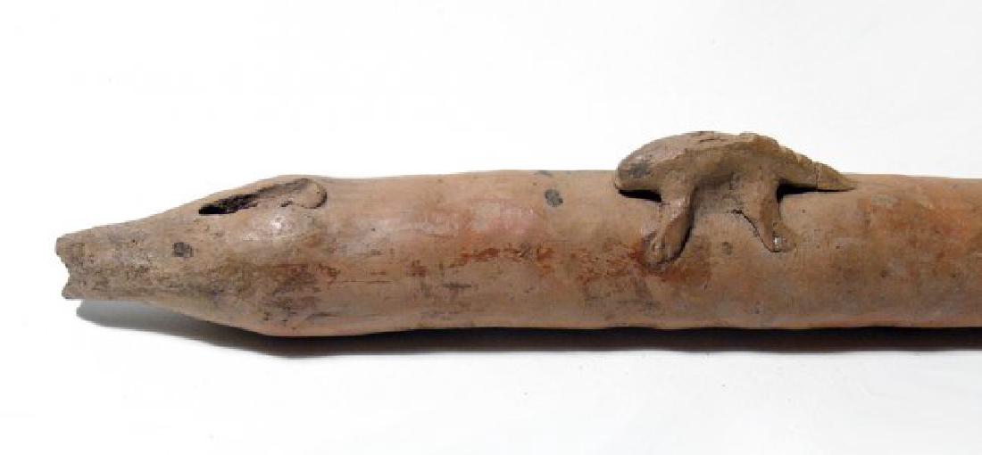 A large Colima 4-note flute, West Mexico (1 of 6)