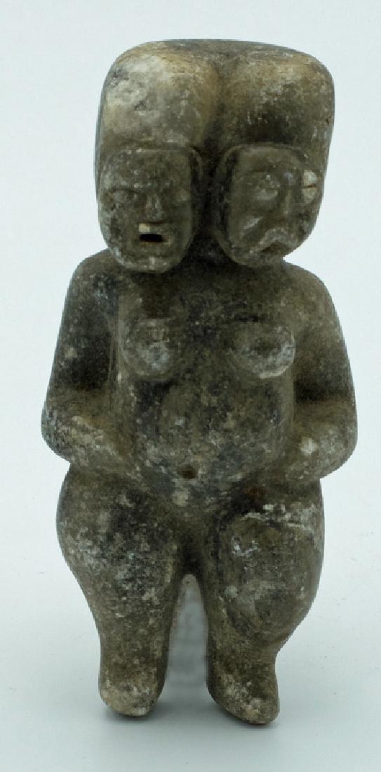 An unusual stone figure from Mexico (1 of 4)