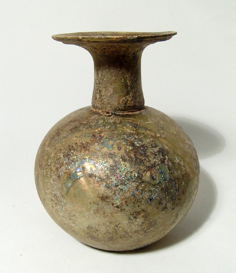 A very large Roman yellow glass sprinkler vessel (1 of 4)