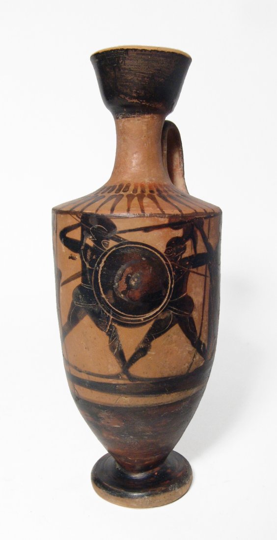 A handsome Attic black-figure lekythos (1 of 4)