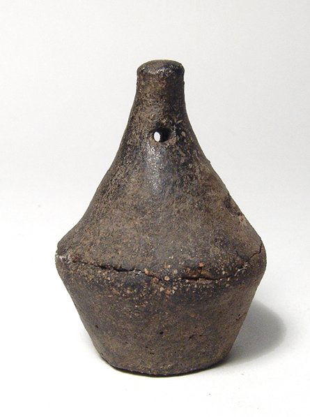 Cute Egyptian terracotta child’s rattle, Ptolemaic (1 of 2)