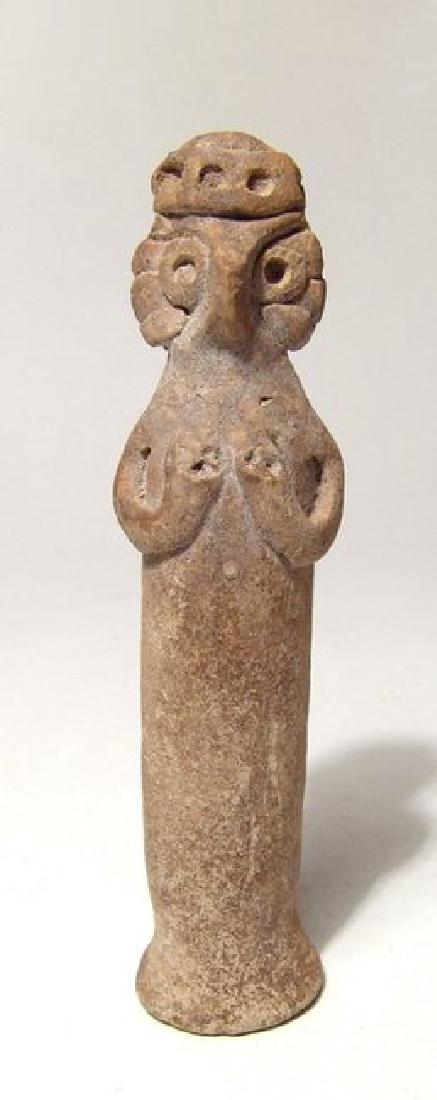 A Syro-Hittite terracotta Astarte idol (1 of 3)