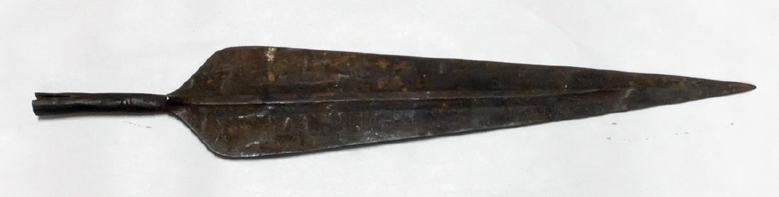 A choice Kuba spear-tip from the Congo region (1 of 2)