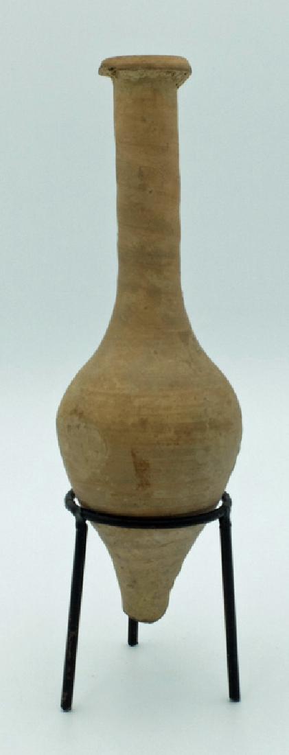 A lovely Hellenistic spindle bottle (1 of 2)