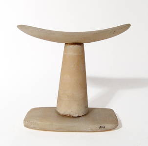 Choice Egyptian alabaster headrest, Middle Kingdom