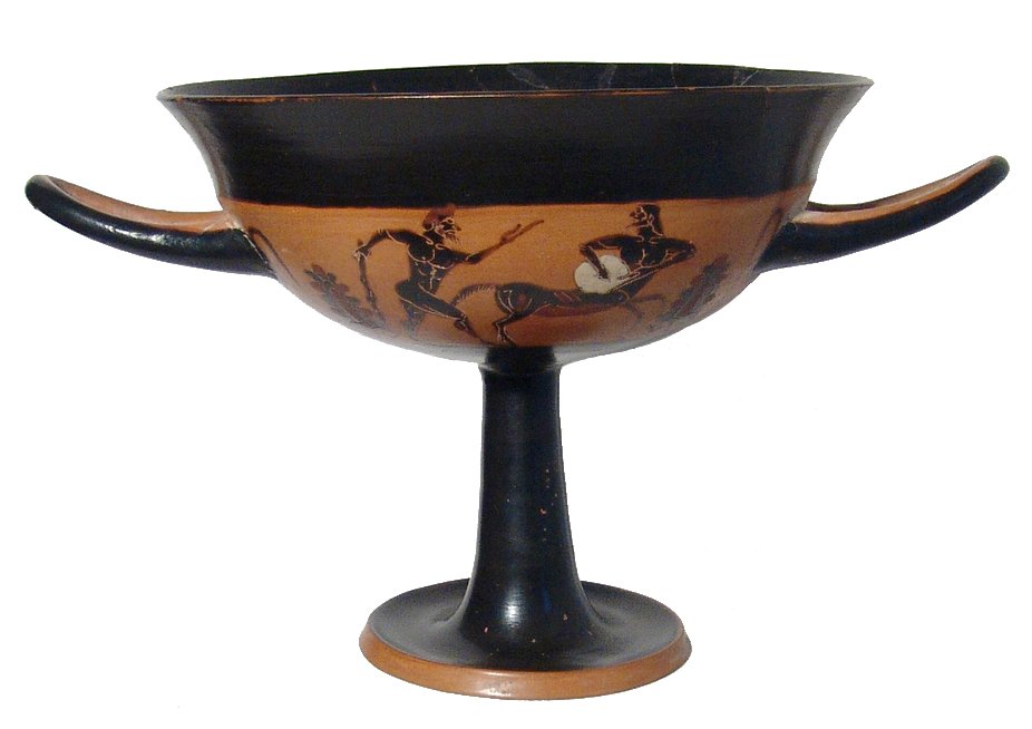 Stunning Greek kylix, Battle of Lapiths and Centaurs (1 of 8)